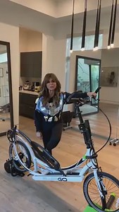 Two steps forward and no steps back 🙅🏽‍♀️ ‼️ I love riding my new ElliptiGO bike both indoors and outdoors in between dance choreography sessions ... What are you doing to stay fit these days? 🚲 #elliptigo #dancingonthepedals #indooroutdoor #ellipticalbike | Paula Abdul