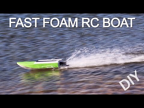 How To Make Fast RC Boat. Diy Single Motor RC Boat