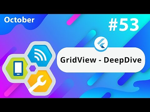 Flutter Tutorial - Flutter GridView