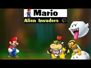 Mario Alien Invaders