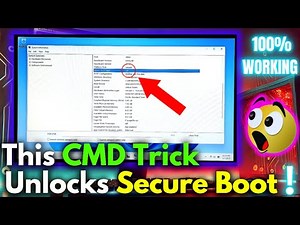 How to Add Secure Boot Entry in BIOS Using CMD ✅️