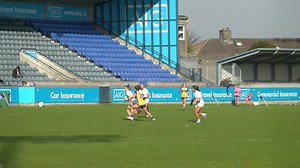 Advantage Kildare! See a crucial extra-time point come from referee Siobhan Coyle playing advantage in today's Lidl NFL Division 3 Final. POTM Roisin Byrne kicked the score.. | Ladies Gaelic Football
