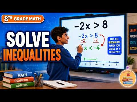 Solve Multi-Step Inequalities Easily | Grade 8 Math Week 2 Day 2
