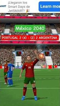 ¡La Portugal de C. Ronaldo Andilson Venció a La Argentina de Batanero! ARG 2 (2) - (4) 2 POR