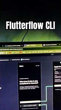 ‪@FlutterFlow‬ Launched CLI MCP 🚀 Built an App in 20 Mins Using Claude + Terminal 🤯