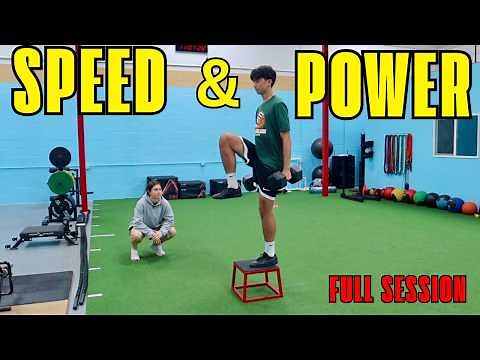 Inside an Elite Athlete’s Speed & Power Session | Sports Performance Training