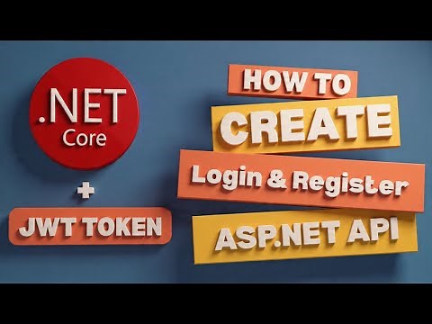 Build & Secure an ASP.NET Core Web API (.NET 8) with Swagger, JWT Authentication, Login & Register