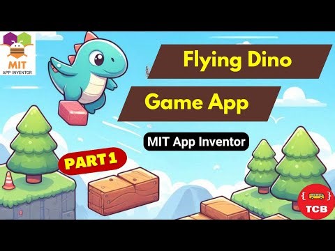 Flying Dino Game Demo: MIT App Inventor 2 Creation Part - 1