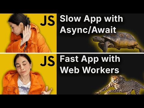 How to Fix a Slow Electron JS Application | Web Workers & Threading vs Asynchronous Programming
