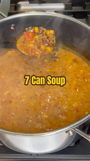 7 Can Soup (Easy, Creamy, One Pot Meal) #soup #comfortfood #mealprep