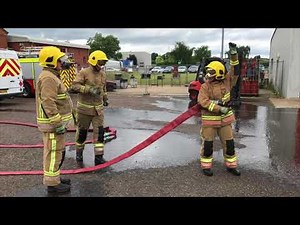 NFRS Recruit Training - Standard Hose Drills