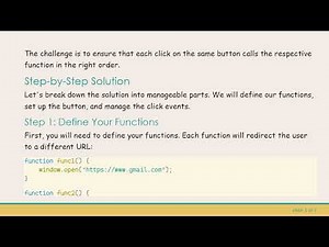 How to Make a Button Call Different Functions Every Time It's Clicked