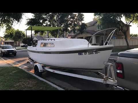 Sailboat Converted To Motorboat