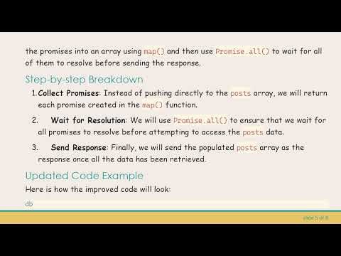 How to Call an Async Function in a foreach Loop and Properly Return an Array in JavaScript