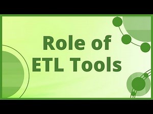 ETL Tools|Role of ETL Tools