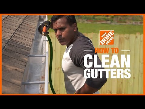 How to Clean Gutters | Cleaning Tips | The Home Depot