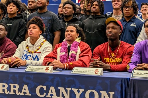 USC football signs No. 1 recruiting class loaded with local talent