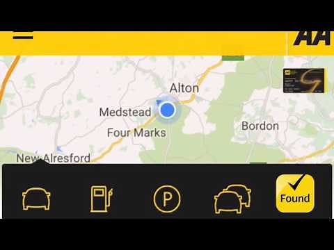 AA Breakdown – Report a Breakdown Via Our App