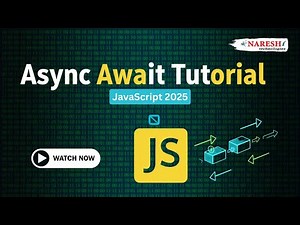 Master JavaScript Async Await Functions Tutorial 2025 | NareshIT