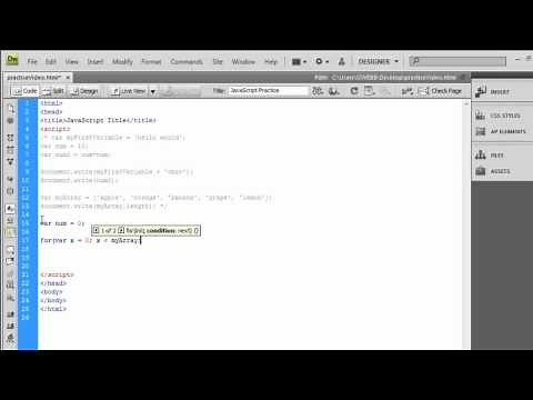 JavaScript Tutorial | Arrays, Conditions, Loops & Functions