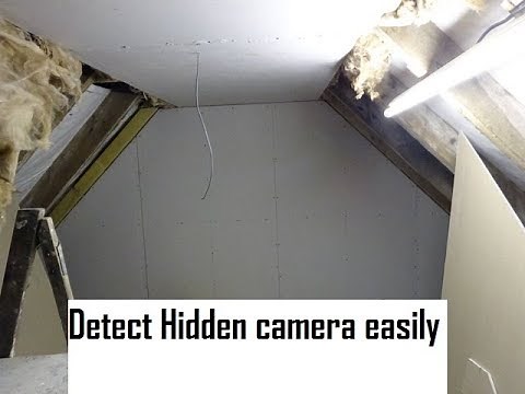 How to detect hidden cameras in Try room/Changing room/Hotel