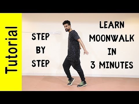 HOW TO DO A MOONWALK IN 3 MINUTES | ABDC