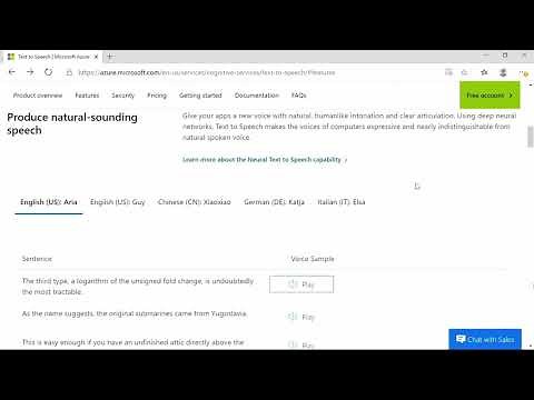 Azure Text to Speech