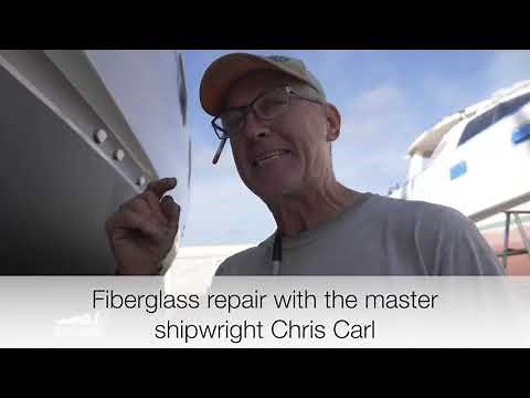 Expert Fiberglass Keel repair