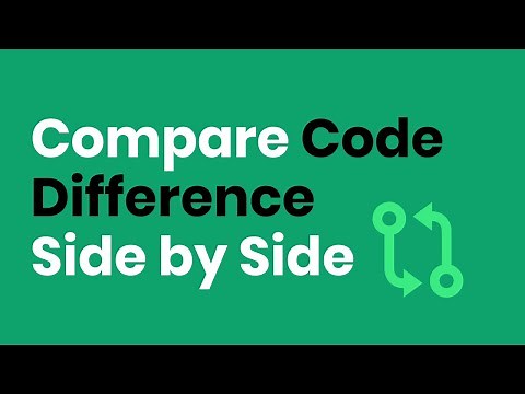 Compare Code Difference From Two Files Side by Side Online | Code Comparison Tool