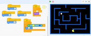 Create Pacman in Scratch Code