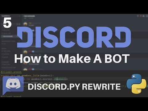 How to Host a Discord Bot on Heroku for Free - Discord.py Rewrite Tutorial #5