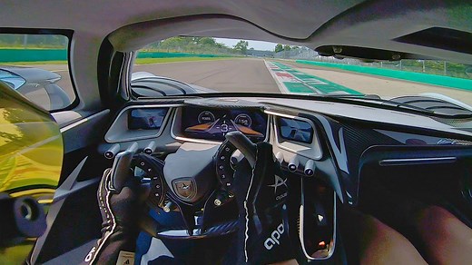 Apollo IE Hypercar – 9000rpm V12 Onboard at Monza Circuit