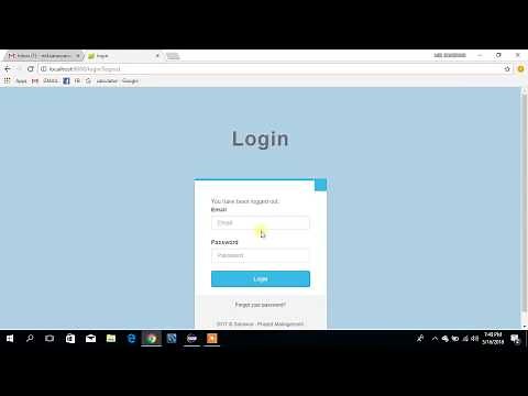Project/Task Management using Java, Spring Boot and Thymeleaf
