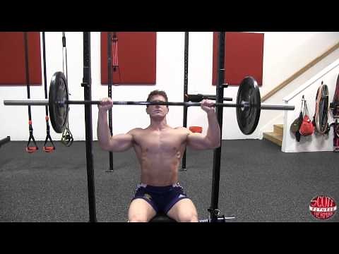 How To: Seated Barbell Shoulder Press