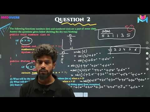Recursion & Looping Output Questions - Part 4 | PYQ | ISC Class 12 Computer Applications Java 🚀