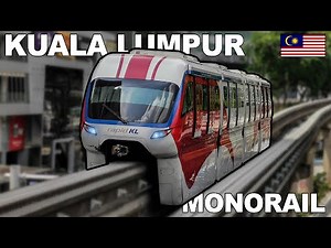 🇲🇾 Kuala Lumpur Monorail - KL Monorail Line (2022) (4K)