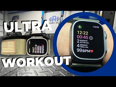 Apple Watch ULTRA - How to Use the WORKOUT APP for Strength Training!! #applewatch #applewatchultra
