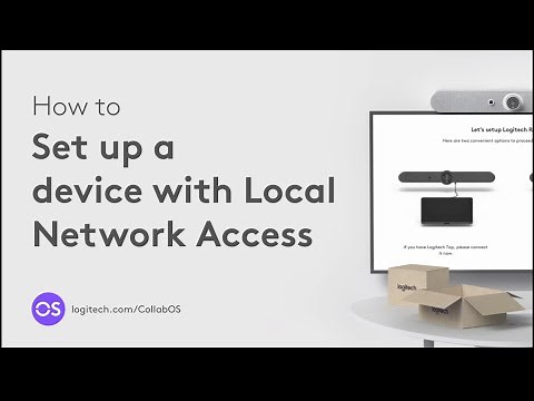 How to set up a device with Local Area Network l Logitech CollabOS