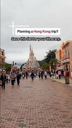 Best Places to Visit in Hong Kong. Don’t miss these spots. ✈️✨This itinerary hits everything. 👀
