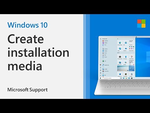 How to Create Installation Media for Windows 10 | Microsoft