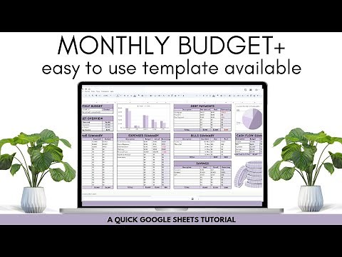 Budget Like a Pro: Create a Monthly Budget Spreadsheet With Me + Template