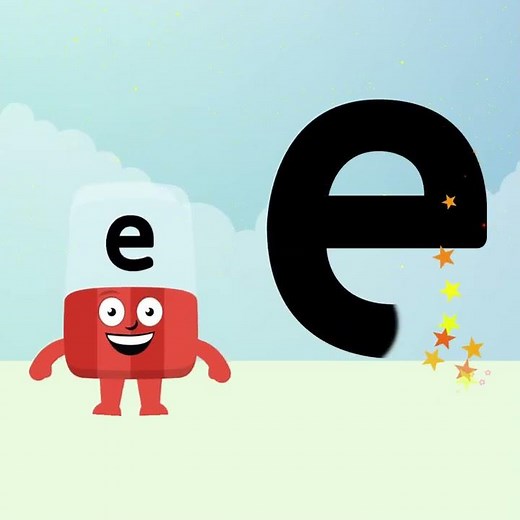 ‪@officialalphablocks‬ - Learn How to Write the Letter E | Curly Line | How to Write App