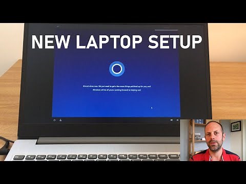 New Windows 10 Laptop Setup TUTORIAL | Lenovo Ideapad 3 | STEP BY STEP