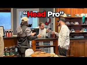 CALLING OUT the BEST Golfer in the Pro Shop