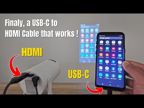 USB C to HDMI Cable for TV and Projector - This One REALLY Works!