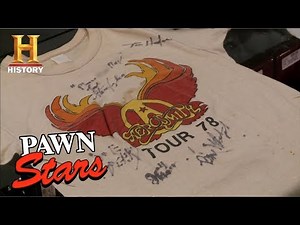Aerosmith Concert T-shirts | Pawn Stars