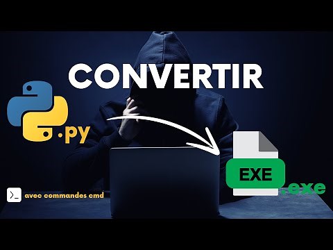 Convertir un fichier .PY en .EXE avec Python | En utilisant le cmd