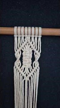 #macrametutorial #macrame #tutorial #knot #diymacrametutorial #handmade #diy #wallhanging #weaving