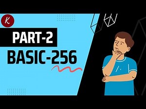 How to use INPUT in BASIC-256? | CONDITIONAL STATEMENTS | Part-2 | KnockLedge