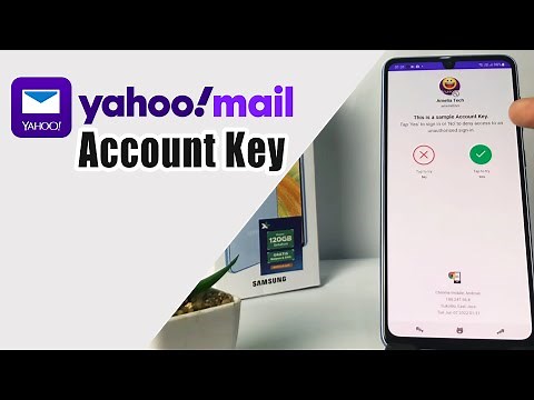 How To Enable Account Key Yahoo Mail Apps On Samsung Mobile